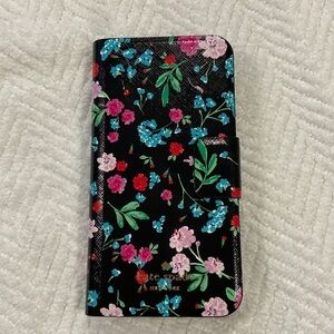 KATE SPADE iPhone X/XS cell case. Black Green house colour. Excellent co…​​​